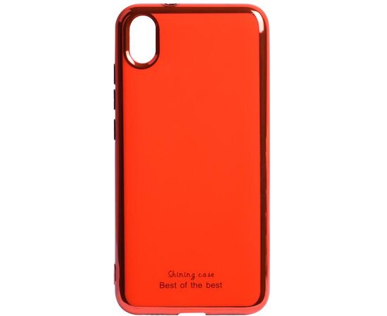 Придбати Чехол-накладка TOTO Electroplate TPU 2mm Case Xiaomi Redmi 7A Red, image , характеристики, відгуки