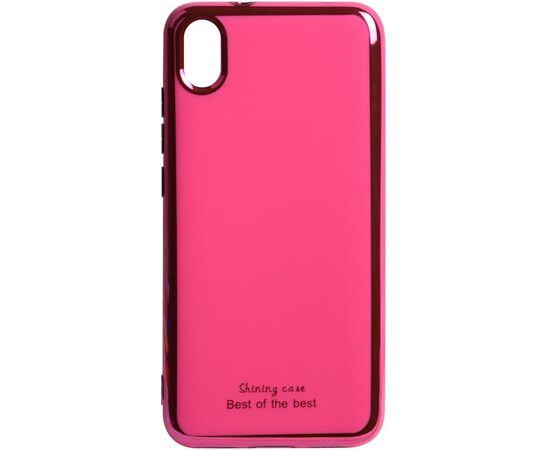 Придбати Чехол-накладка TOTO Electroplate TPU 2mm Case Xiaomi Redmi 7A Rose Red, image , характеристики, відгуки