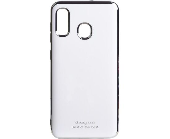 Придбати Чехол-накладка TOTO Electroplate TPU 2mm Case Samsung Galaxy A20/A30 White, image , характеристики, відгуки