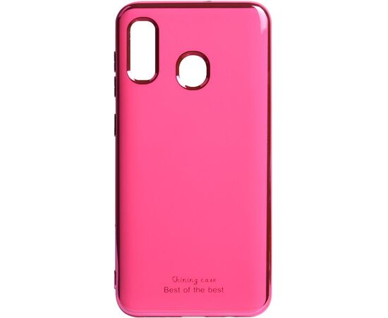 Придбати Чехол-накладка TOTO Electroplate TPU 2mm Case Samsung Galaxy A20/A30 Rose Red, image , характеристики, відгуки