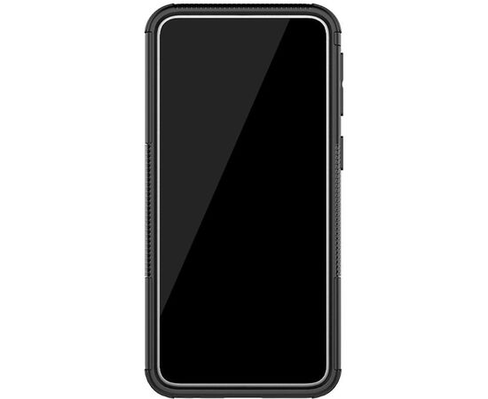 Купить Чехол-накладка TOTO Dazzle Kickstand 2 in 1 Case Samsung Galaxy A40 Black, фото , изображение 2, характеристики, отзывы