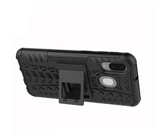 Придбати Чехол-накладка TOTO Dazzle Kickstand 2 in 1 Case Samsung Galaxy A40 Black, image , зображення 3, характеристики, відгуки