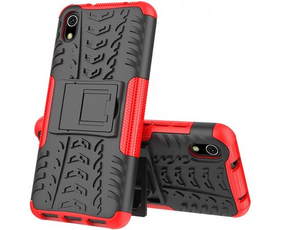 Придбати Чехол-накладка TOTO Dazzle Kickstand 2 in 1 Case Xiaomi Redmi 7A Red, image , характеристики, відгуки