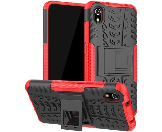 Придбати Чехол-накладка TOTO Dazzle Kickstand 2 in 1 Case Xiaomi Redmi 7A Red, image , зображення 2, характеристики, відгуки