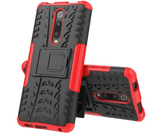 Купить Чехол-накладка TOTO Dazzle Kickstand 2 in 1 Case Xiaomi Mi 9T/Mi 9T Pro/Redmi K20/K20 Pro Red, фото , характеристики, отзывы