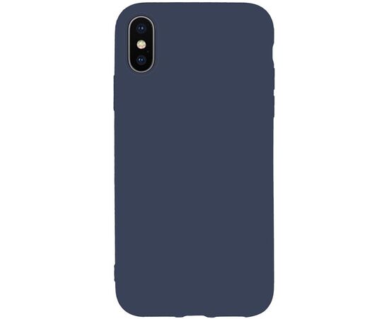 Придбати Чехол-накладка TOTO 1mm Matt TPU Case Apple iPhone X/XS Navy Blue, image , характеристики, відгуки