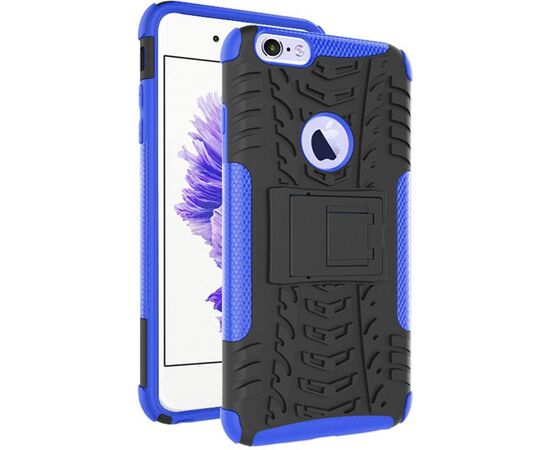 Придбати Чехол-накладка TOTO Dazzle Kickstand 2 in 1 Case Apple iPhone 7/8 Blue, image , характеристики, відгуки