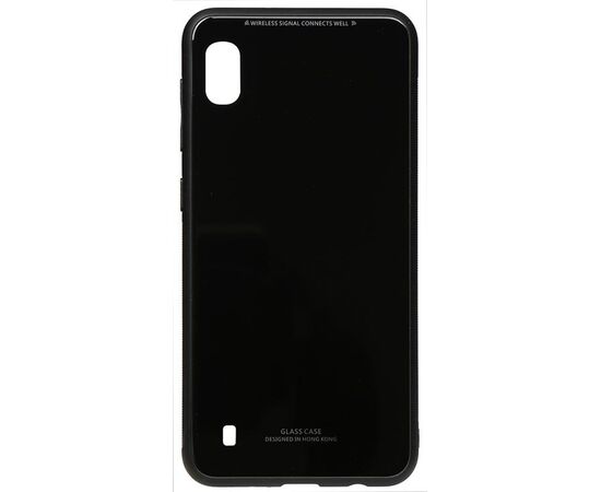 Купить Чехол-накладка TOTO Gradient Glass Case Samsung Galaxy A10 Black, фото , характеристики, отзывы