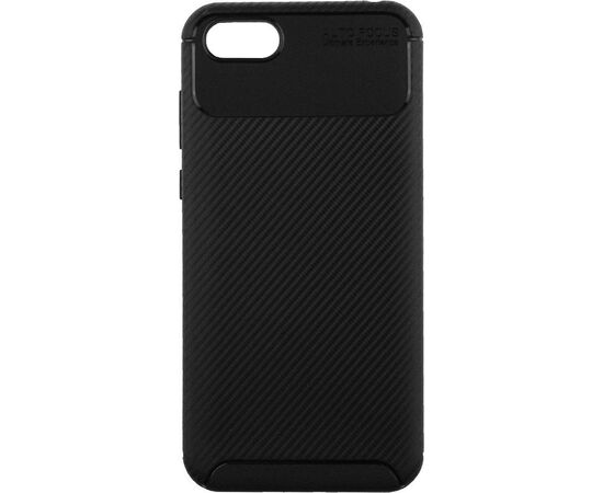 Придбати Чехол-накладка TOTO TPU Carbon Fiber 1,5mm Case Huawei Y5 2018 Black, image , характеристики, відгуки