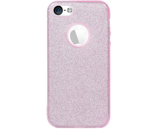 Придбати Чехол-накладка TOTO TPU Shine Case Apple iPhone 5/5s/SE Pink, image , характеристики, відгуки