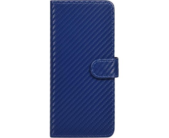 Купить Чехол-книжка TOTO Book Carbon Fiber Universal Cover 4,7-5,3" Navy Blue, фото , характеристики, отзывы