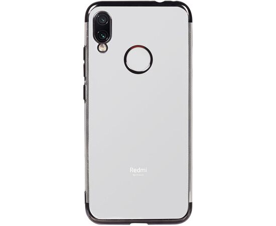 Придбати Чехол-накладка TOTO Electroplating TPU Case Xiaomi Redmi Note 7 Black, image , характеристики, відгуки