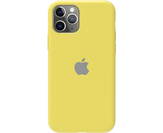 Придбати Чехол-накладка TOTO Silicone Full Protection Case Apple iPhone 11 Pro Lemon Yellow, image , характеристики, відгуки