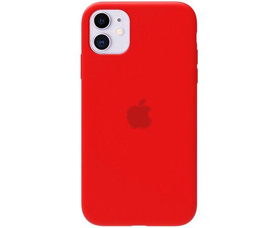 Купить Чехол-накладка TOTO Silicone Full Protection Case Apple iPhone 11 Red, фото , изображение 2, характеристики, отзывы