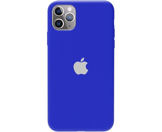 Купить Чехол-накладка TOTO Silicone Full Protection Case Apple iPhone 11 Pro Max Royal Blue, фото , характеристики, отзывы