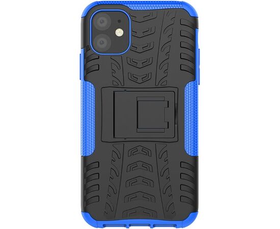 Придбати Чехол-накладка TOTO Dazzle Kickstand 2 in 1 Case Apple iPhone 11 Blue, image , зображення 2, характеристики, відгуки