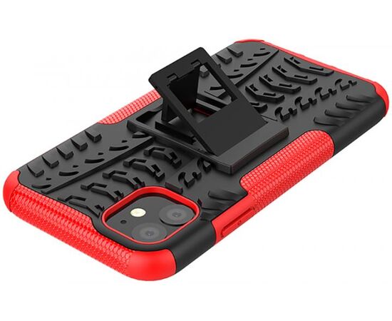 Придбати Чехол-накладка TOTO Dazzle Kickstand 2 in 1 Case Apple iPhone 11 Red, image , зображення 7, характеристики, відгуки