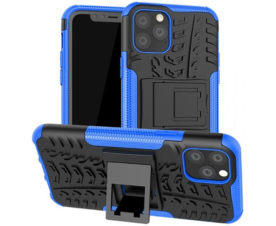 Придбати Чехол-накладка TOTO Dazzle Kickstand 2 in 1 Case Apple iPhone 11 Pro Blue, image , характеристики, відгуки