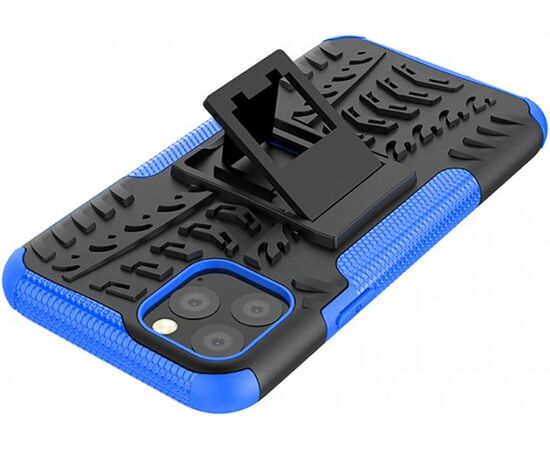 Купить Чехол-накладка TOTO Dazzle Kickstand 2 in 1 Case Apple iPhone 11 Pro Blue, фото , изображение 7, характеристики, отзывы