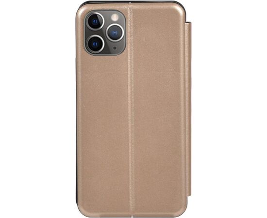 Придбати Чехол-накладка TOTO Book Rounded Leather Case Apple iPhone 11 Pro Max Gold, image , характеристики, відгуки