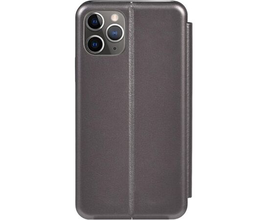 Придбати Чехол-накладка TOTO Book Rounded Leather Case Apple iPhone 11 Pro Max  Gray, image , характеристики, відгуки