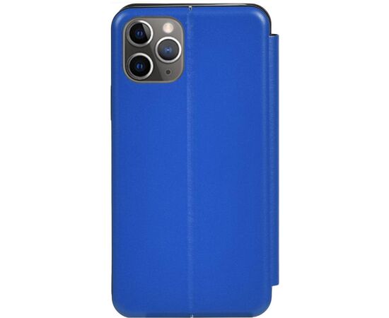 Придбати Чехол-накладка TOTO Book Rounded Leather Case Apple iPhone 11 Pro Max Navy Blue, image , характеристики, відгуки