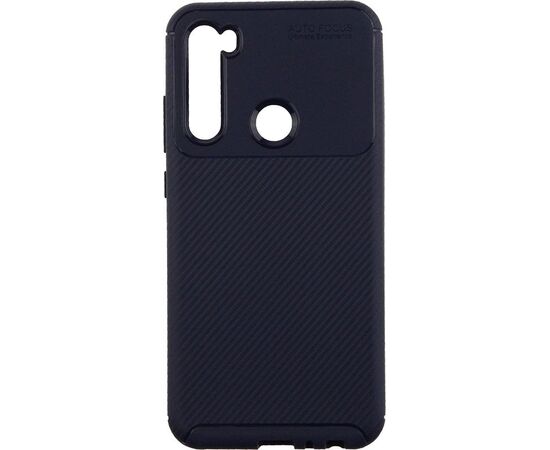 Придбати Чехол-накладка TOTO TPU Carbon Fiber 1,5mm Case Xiaomi Redmi Note 8 Dark Blue, image , характеристики, відгуки