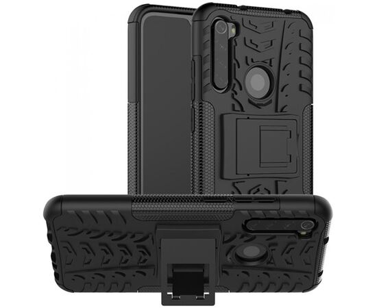 Купить Чехол-накладка TOTO Dazzle Kickstand 2 in 1 Case Xiaomi Redmi Note 8 Black, фото , характеристики, отзывы