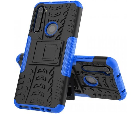 Купить Чехол-накладка TOTO Dazzle Kickstand 2 in 1 Case Xiaomi Redmi Note 8 Blue, фото , изображение 4, характеристики, отзывы