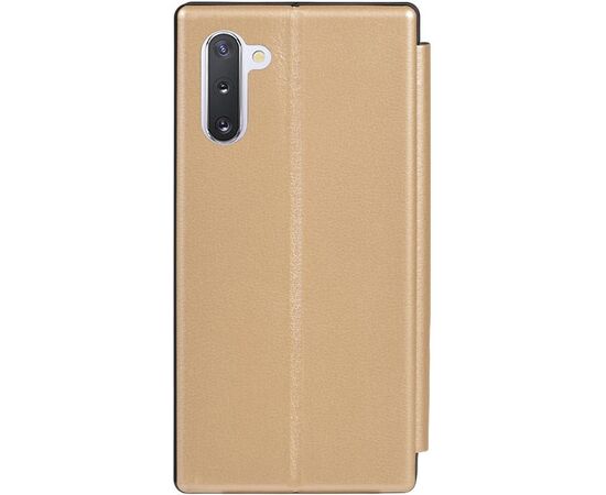 Купить Чехол-книжка TOTO Book Rounded Leather Case Samsung Galaxy Note 10 Gold, фото , изображение 2, характеристики, отзывы