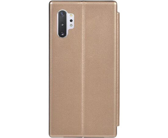 Придбати Чехол-книжка TOTO Book Rounded Leather Case Samsung Galaxy Note 10+ Gold, image , зображення 2, характеристики, відгуки