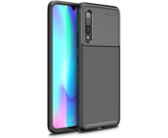 Придбати Чехол-накладка TOTO TPU Carbon Fiber 1,5mm Case Samsung Galaxy A90 5G Black, image , характеристики, відгуки