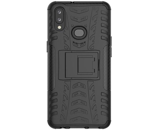 Купить Чехол-накладка TOTO Dazzle Kickstand 2 in 1 Case Samsung Galaxy A10s Black, фото , изображение 3, характеристики, отзывы