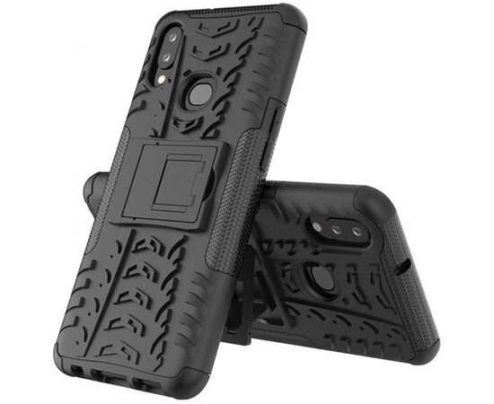 Купить Чехол-накладка TOTO Dazzle Kickstand 2 in 1 Case Samsung Galaxy A10s Black, фото , изображение 7, характеристики, отзывы