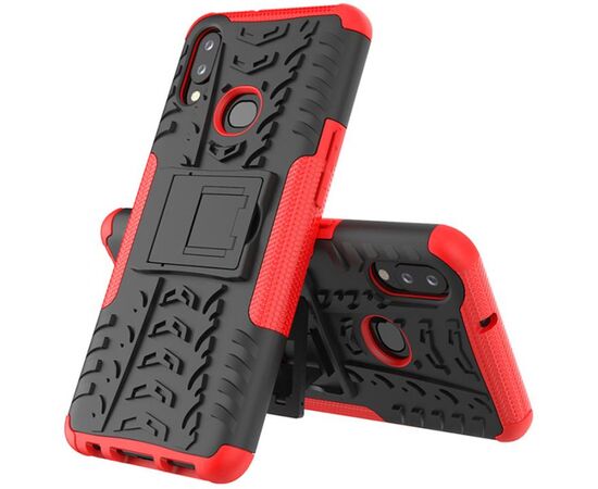 Купить Чехол-накладка TOTO Dazzle Kickstand 2 in 1 Case Samsung Galaxy A10s Red, фото , изображение 3, характеристики, отзывы