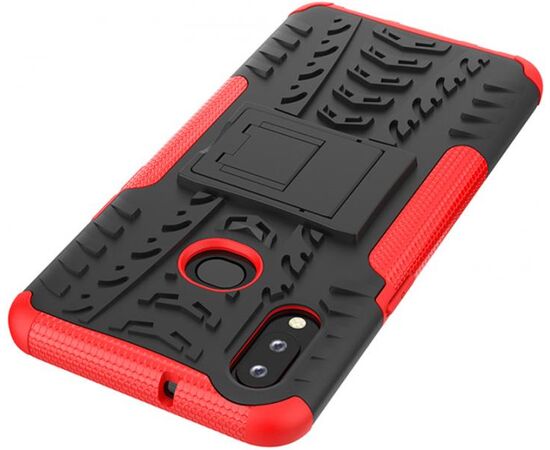 Купить Чехол-накладка TOTO Dazzle Kickstand 2 in 1 Case Samsung Galaxy A10s Red, фото , изображение 5, характеристики, отзывы