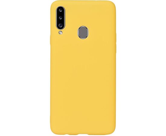 Купить Чехол-накладка TOTO 1mm Matt TPU Case Samsung Galaxy A20s Yellow, фото , характеристики, отзывы