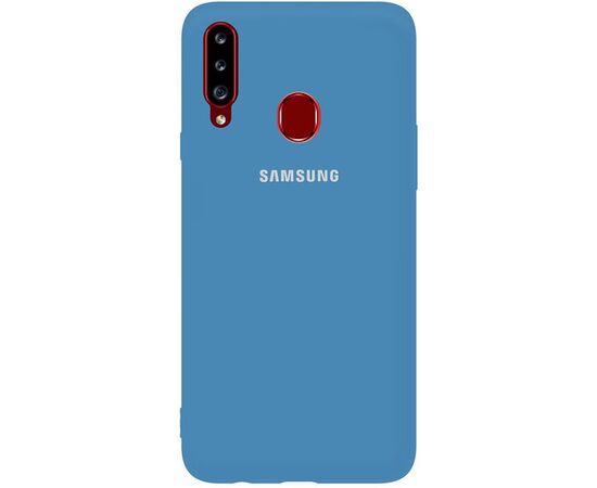 Придбати Чехол-накладка TOTO Silicone Full Protection Case Samsung Galaxy A20s Navy Blue, image , характеристики, відгуки