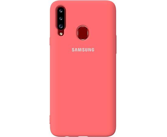 Купить Чехол-накладка TOTO Silicone Full Protection Case Samsung Galaxy A20s Peach Pink, фото , характеристики, отзывы