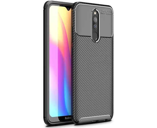 Купить Чехол-накладка TOTO TPU Carbon Fiber 1,5mm Case Xiaomi Redmi 8A Black, фото , характеристики, отзывы