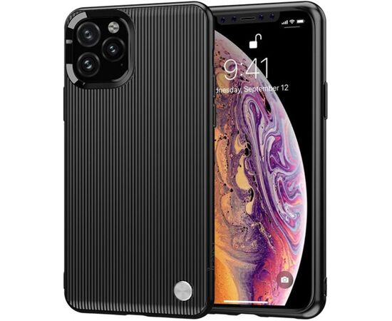 Придбати Чехол-накладка Ipaky Travel Series/Soft TPU Case Apple iPhone 11 Pro Black, image , характеристики, відгуки