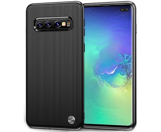 Купить Чехол-накладка Ipaky Travel Series/Soft TPU Case Samsung Galaxy S10+ Black, фото , характеристики, отзывы