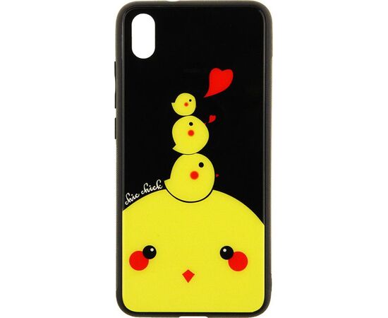 Придбати Чехол-накладка TOTO Cartoon Print Glass Case Xiaomi Redmi 7A Chicken Chick, image , характеристики, відгуки