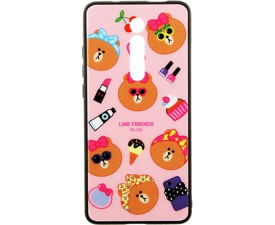 Купить Чехол-накладка TOTO Cartoon Print Glass Case Xiaomi Mi 9T/Mi 9T Pro/Redmi K20/K20 Pro Line friends Linc, фото , характеристики, отзывы