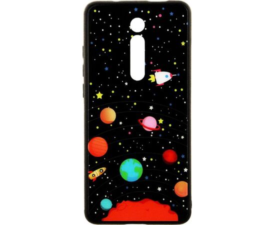 Придбати Чехол-накладка TOTO Cartoon Print Glass Case Xiaomi Mi 9T/Mi 9T Pro/Redmi K20/K20 Pro Planets, image , характеристики, відгуки