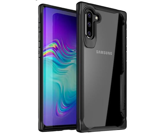 Купить Чехол-накладка Ipaky Cucoloris Series/TPU Frame Anti-Scratch PC Case Samsung N970F Galaxy Note 10 Black, фото , изображение 2, характеристики, отзывы