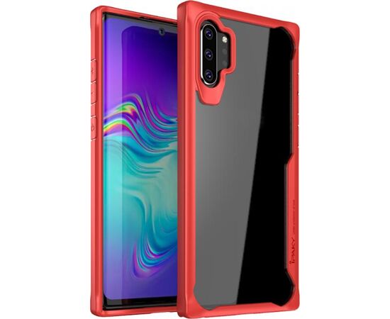 Придбати Чехол-накладка Ipaky Cucoloris Series/TPU Frame Anti-Scratch PC Case Samsung N975F Galaxy Note 10+ Red, image , характеристики, відгуки