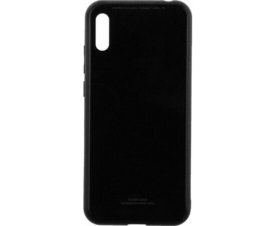 Придбати Чехол-накладка TOTO Gradient Glass Case Huawei Y6 2019 Black, image , характеристики, відгуки