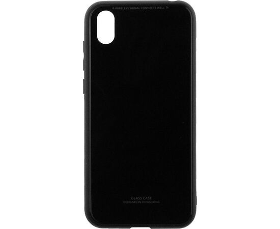 Купить Чехол-накладка TOTO Gradient Glass Case Huawei Y5 2019 Black, фото , характеристики, отзывы