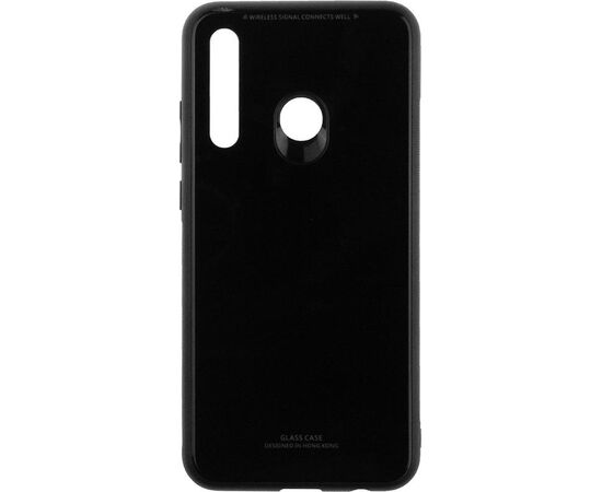 Придбати Чехол-накладка TOTO Gradient Glass Case Huawei P Smart+ 2019 Black, image , характеристики, відгуки